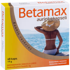 Betamax Sun capsule dietary supplement