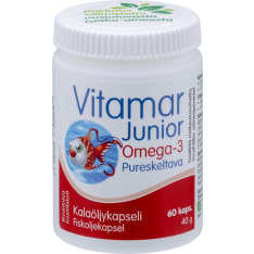 Vitamar Junior Omega-3 60 kaps. ravintolisä