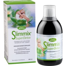 Slimmix superdetox 500 ml yrttiuutevalmiste