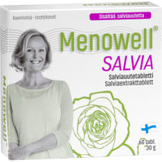 Menowell salvia 60 tabl. ravintolisä