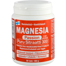 Magnesia Passion Chewing Citrate 300 90 tabl. dietary supplement