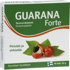 Guarana Forte 40 tabl. ravintolisä