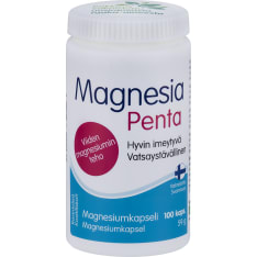 Magnesia Penta 100 kaps. ravintolisä