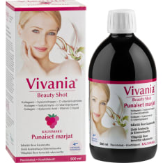 Vivania Beauty Shot Punaiset Marjat 500 ml ravintolisä