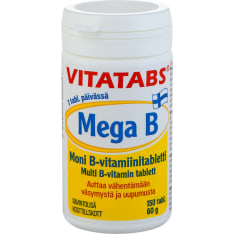 Vitatabs Mega B ravintolisä