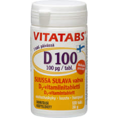 Vitatabs passion D 100µg 36g 120 tablettia D3 vitamiini