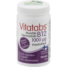 Vitatabs B12 Omena 100 tabl. ravintolisä