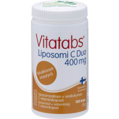 Vitatabs® Liposomi C Duo 400 mg 100 kaps. ravintolisä