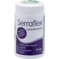 Serraflex 60 kaps. ravintolisä