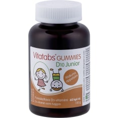 Vitatabs Gummies D10 Junior Pureskeltava D3 vitamiini 60 kpl ravintolisä