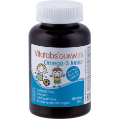 Vitatabs Gummies Omega-3 Junior Pureskeltava Omega-3 60 kpl ravintolisä