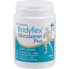 Bodyflex glucosamin plus 120 tabl. Ravintolisä