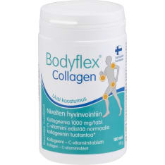 Bodyflex Collagen kollageeni-C-vitamiinitabletti 180 tabl ravintolisä