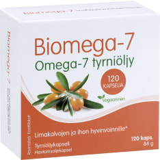 Biomega-7 120 kaps/84 g ravintolisä