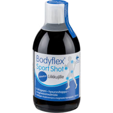 Bodyflex Sport Shot Kollageeni-hyauronihappo-magnesiumvalmiste 500 ml ravintolisä