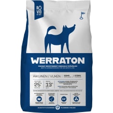 Werraton Aikuinen 12kg koiran kuivaruoka