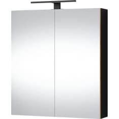 Kiba Look kultatammi 60 cm led peilikaappi pistorasialla