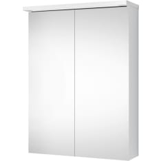 Kiba Look valkoinen 50 cm led peilikaappi pistorasialla