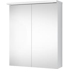 Kiba Look valkoinen 60 cm led peilikaappi pistorasialla