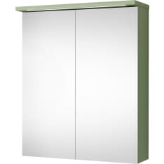 Kiba Look 60 Bamboo Led-valo pistorasialla peilikaappi