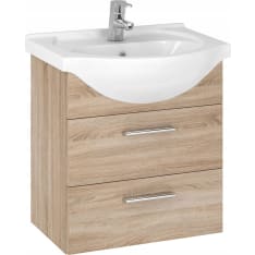 Kiba Aspen 50 sonoma tammi allaskaappi altaalla