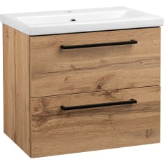 Kiba Aster 60 cm wotan tammi allaskaappi altaalla