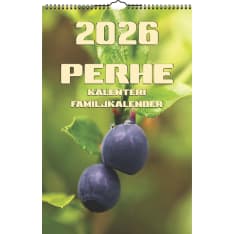 Finnish Time A4 Design 2026 family calendar