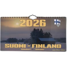 Finnish Time Finland-Finland Panorama wall calendar