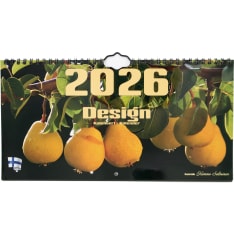 Suomen Aika Design Panorama wall calendar