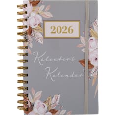 Finnish Time A5 Progress flower 2026 weekly calendar