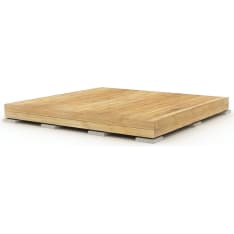 Patio Classic 2 x 2 m larch finished terrace