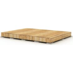 Patio Terassit Modern 3 x 4 m lehtikuusi valmisterassi