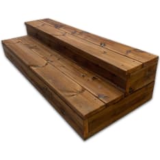 Patio Terraces 150cm 2-step outdoor stairs