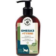 Tassu foods 200ml omega3+tyrni lemmikin täydennysrehu