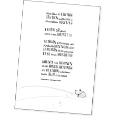 KirpunKoti Unique song word card