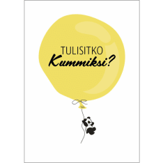 KirpunKoti Yellow sponsor card