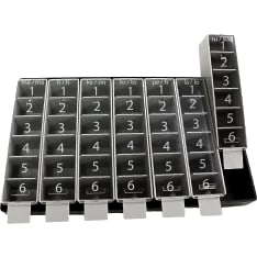 Avukas six-a-day weekly pill organizer