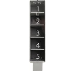 Avukas daily pill organizer, five compartments