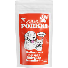 Minnin PORKKI 100 g lemmikin kuivaliha