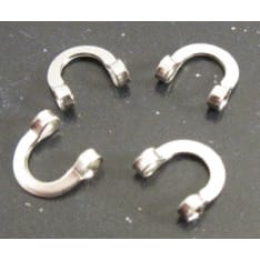 Pe-Kala 20 kpl 5,7x5,3mm nikkeli lippalenkki
