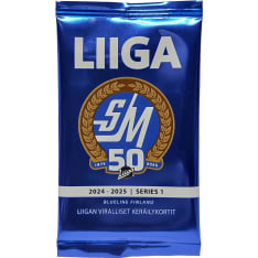 Blueline Liigakortit Series 1 2024-2025 Liigan Viralliset Keräilykortit