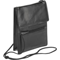 NK leather passport bag