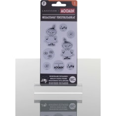 Moomin Little Sell reflective textile sticker