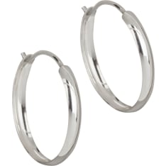 Silver earrings