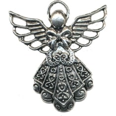 Angel pendants, 42x39mm, 2 st/bag