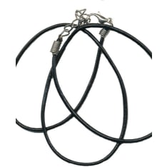 Leather strap with lock 46cm