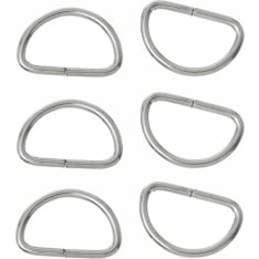 D-ring 24x16mm, 8st/bag