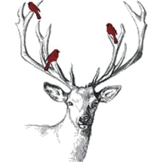 Farnia Deer cross-stitch kit