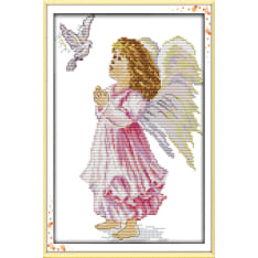Farnia Enkeltyttö cross stitch kit