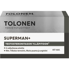 Tolonen Superman 60 tabl. ravintolisä